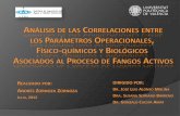 2012 - Presentación "Análisis de las correlaciones entre variables biológicas y ambientales en EDAR"