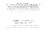 1° informe  ( la instalacion de windows 8)