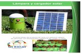Lámpara y cargador solar SalvaSol Básico