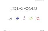 Leo las-vocales-libro