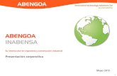 Abengoa Inabensa - Presentación corporativa