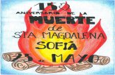 cartel Santa Magdalena Sofía
