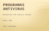 Programas antivirus