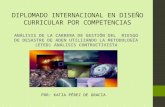 Diplomado internacional en diseño curricular por competencias eted