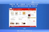 Portal de libros electrónicos de la Universidad de Chile