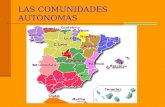 Las comunidades autónomas y sus provincias
