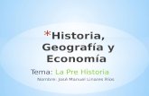 Historia, geografía y economía