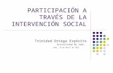 Participación a través de la intervención social