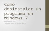 Como desinstalar un programa en windows 7 2