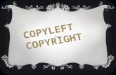 Copyleft y copy righ