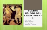 Teatro griego del renacimiento
