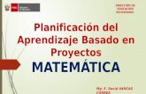 Planificacion en  Matemática - SRM 2015