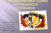 El modernismo como movimiento literario