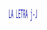 Presentación letra j-J