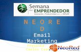 Email Marketing Semana del Emprendedor 2013