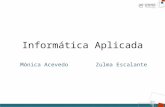 InformáTica Aplicada   Presentacion