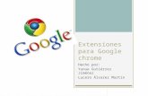 Extensiones para google chrome