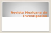 Revista mexicana de investigación