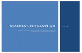 Manual  matlab R2009a