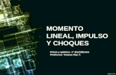 Momento lineal impulso choques_presentación
