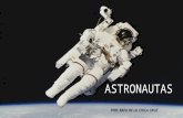 Presentacion astronautas