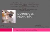 Manejo de la Diarrea en pediatría