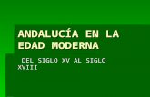 Andalucía en la Edad Moderna