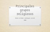 Principales grupos religiosos