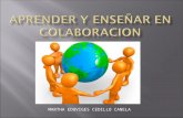 Aprender y enseñar en colaboración