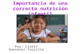 Importancia de una correcta nutrición infantil