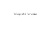 Geografía peruana