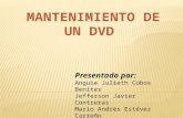 Mantenimiento de dvd