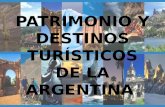Patrimonio y destinos turísticos de la Argentina (Patagonia)