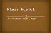 Plaza huemul (disertacion)