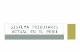 Sistema Tributario en el Peru