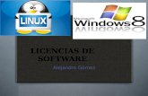 Licencias de software presentacion