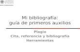 Citas y bibliografias: guía de primeros auxilios.