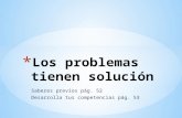 Los problemas tienen solución