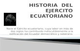 Historia  del ejercito ecuatoriano