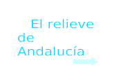 El relieve de Andalucía según Marta y Paco