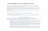 Patalla touch screen