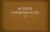 áCidos carboxílicos