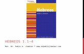 Hebreos 1.1-4: El prólogo de la Epístola