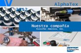 Adhesives and chemicals presentation  viscotec  español