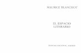 Blanchot maurice-el-espacio-literario1