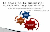 La época de la burguesía: la sociedad y los grupos sociales del siglo XIX
