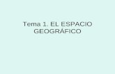 Tema 1 bloque 1 geografía 2º bachillerato. Introducción