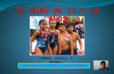 El niño de 11 y 12 años -Arnol Gessel