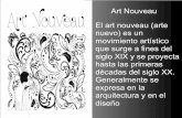 catalogo art Noveau como movimiento europeo