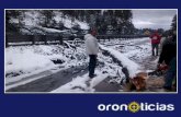 Caída de nieve en la autopista México Puebla